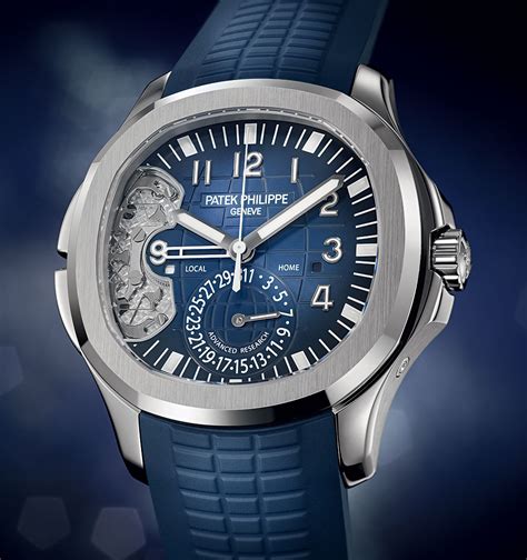 patek philippe aquanaut travel time